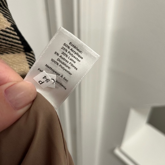 NWT Talbots wool blend fringe trimmed skirt - Picture 8 of 8